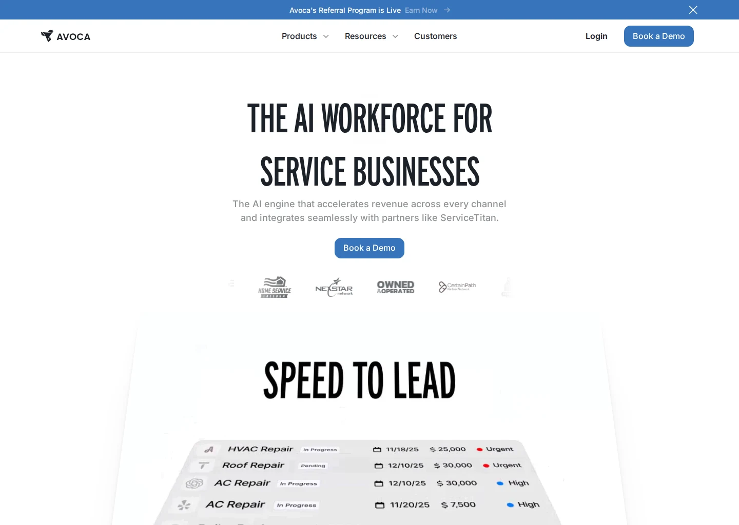 Evidence screenshot for ai appointment scheduling for roofing companies